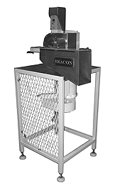 Candy Making Equipment - Puff Cutter produces puff candy without twists. Beacon Candy Production Machines